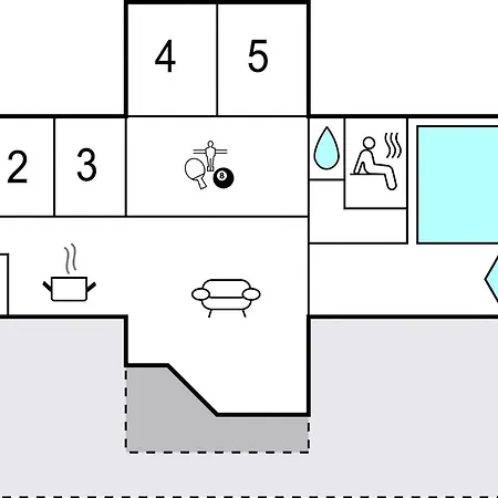 Pet Friendly In Sydals With Sauna Hébergement de vacances Sonderby (Sonderjylland)